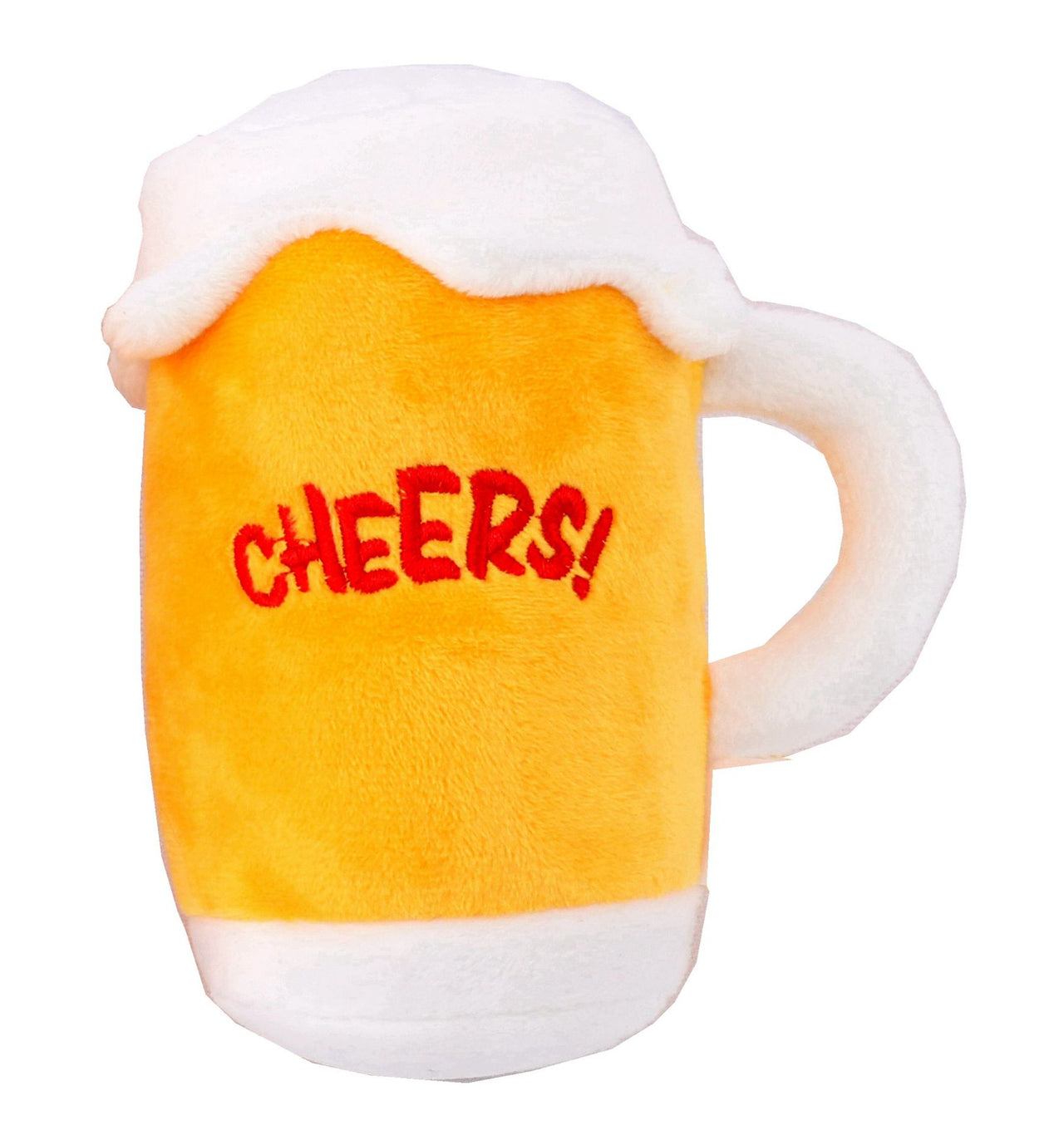 Molly Pistachio® | Beer Mug Squeaker Dog Toy