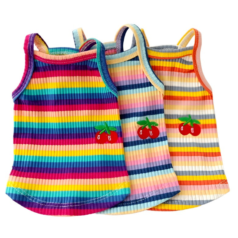 Molly Pistachio™ | Rainbow Cherry Dog Tank