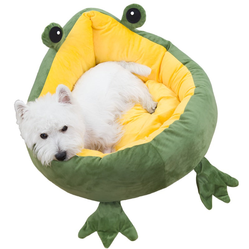 Molly Pistachio® | Frog Dog Bed