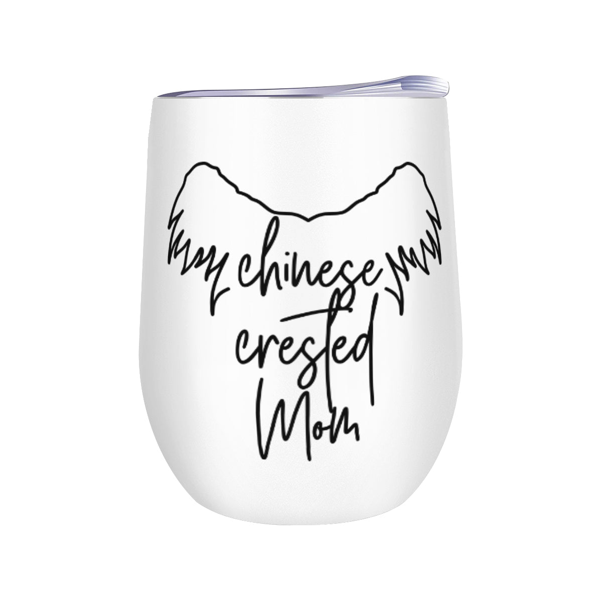 Chinese Crested Mom 12oz Tumbler