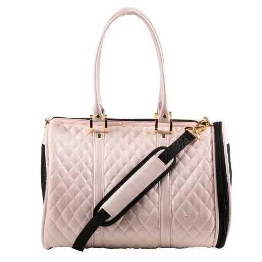 Duffel Pink Quilted Luxe