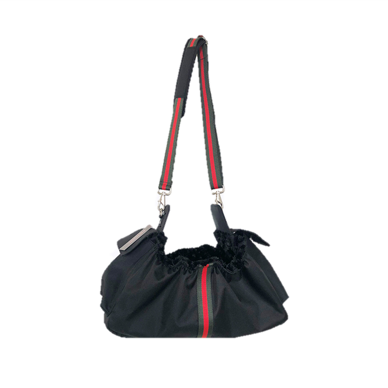Gigi Black Striped Sling Carrier