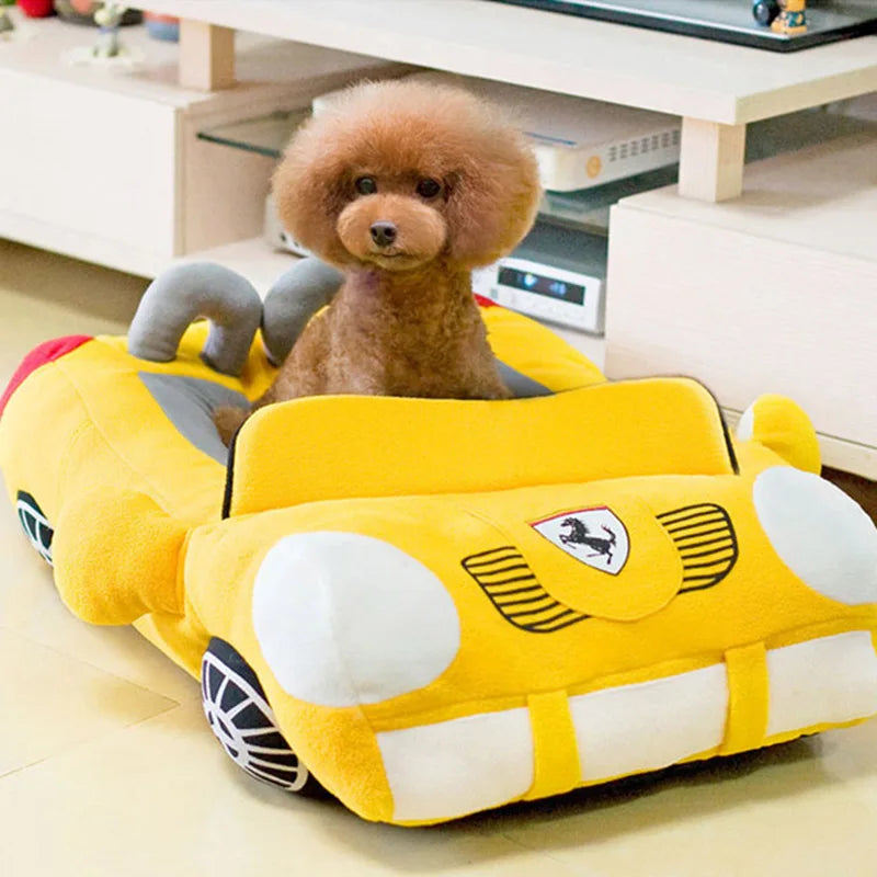 Molly Pistachio™ Race Car Ferrari Dog Bed