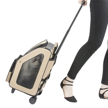 Rio Classic Khaki 3-in-1 Carrier Bag on Wheels