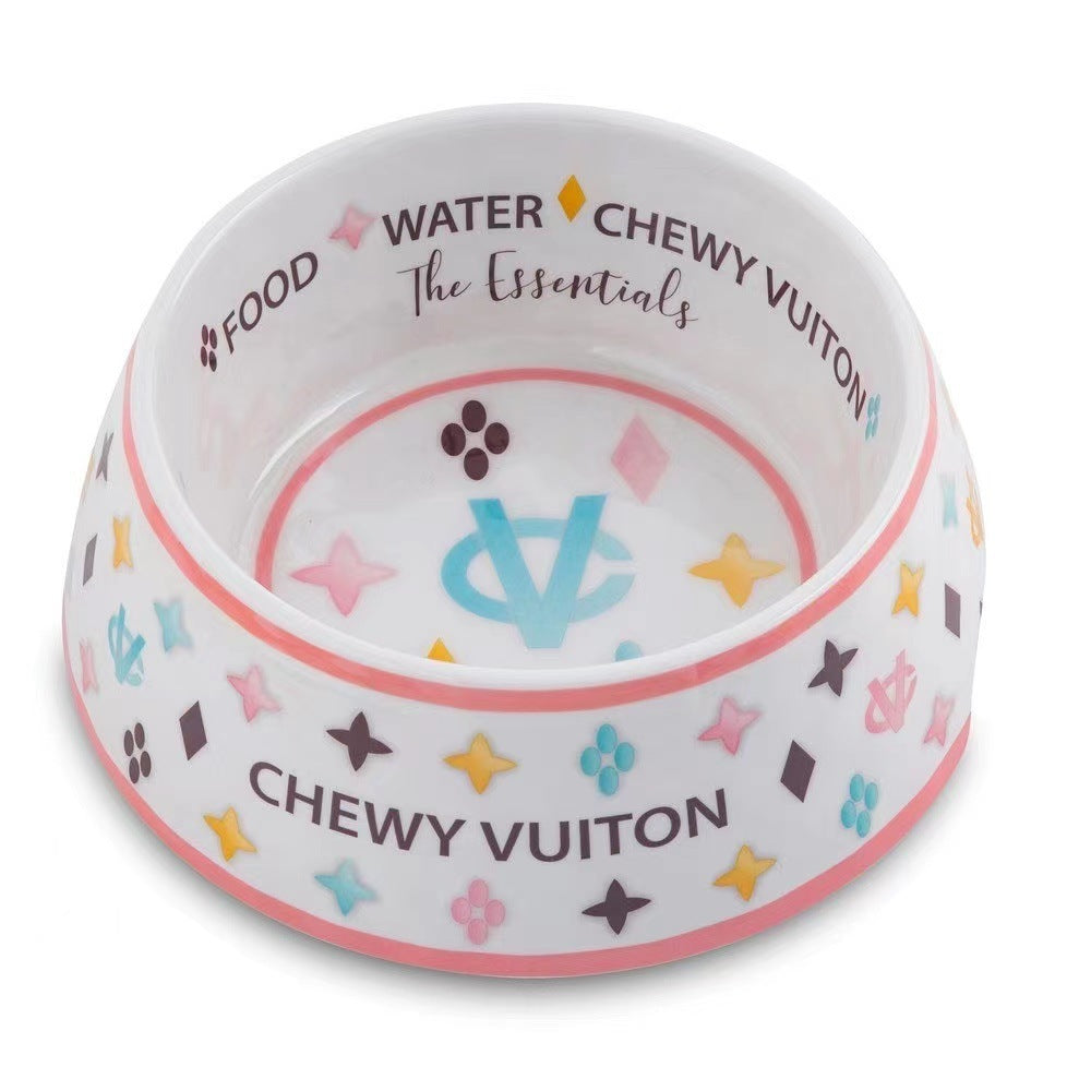 Molly Pistachio® | Chewy Vuiton Dog Bowl