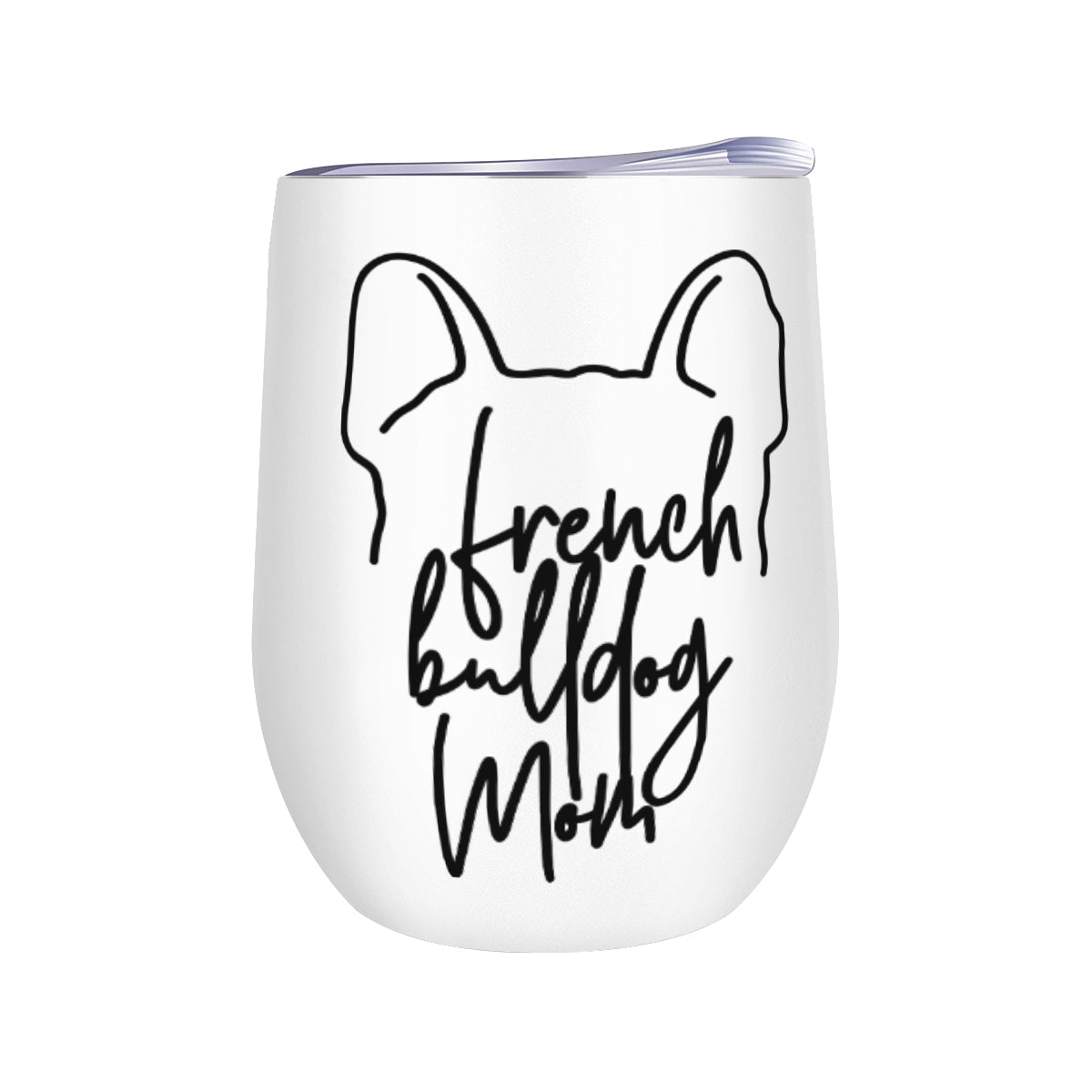 French Bulldog Mom 12oz Tumbler