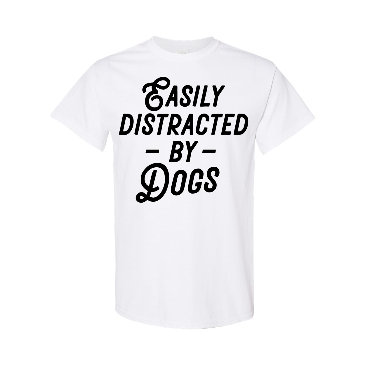 Molly Pistachio® | Easily Distracted By Dogs T-Shirt