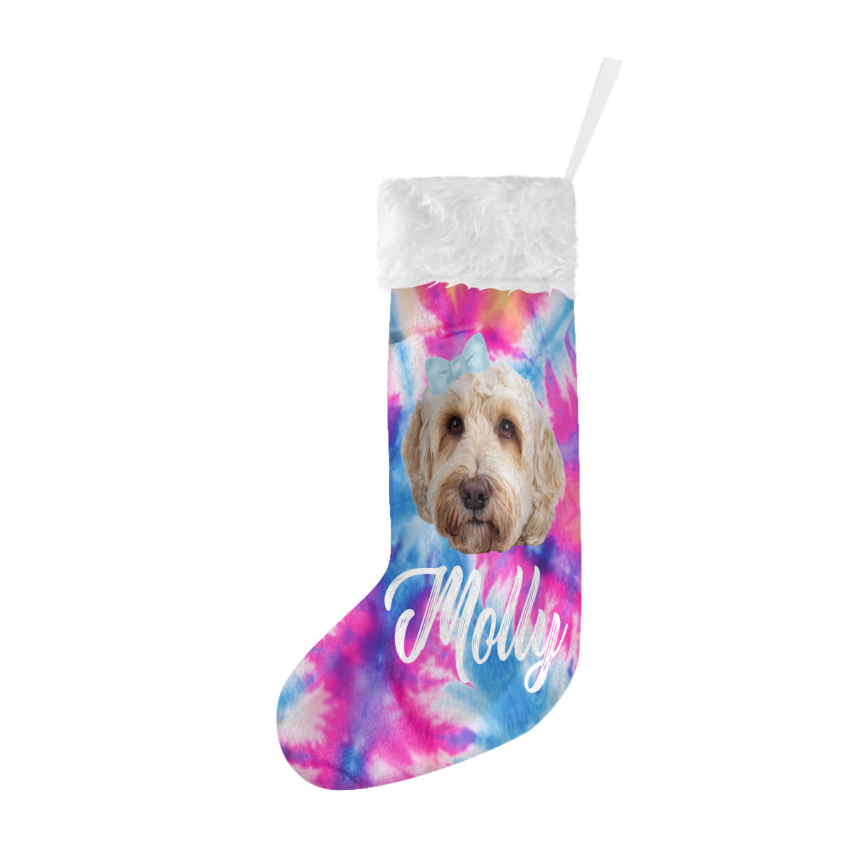 Custom Dog Christmas Stocking