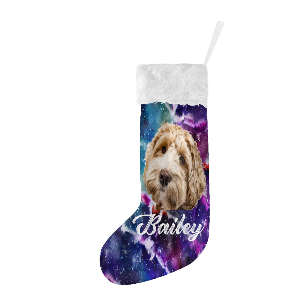 Custom Dog Christmas Stocking