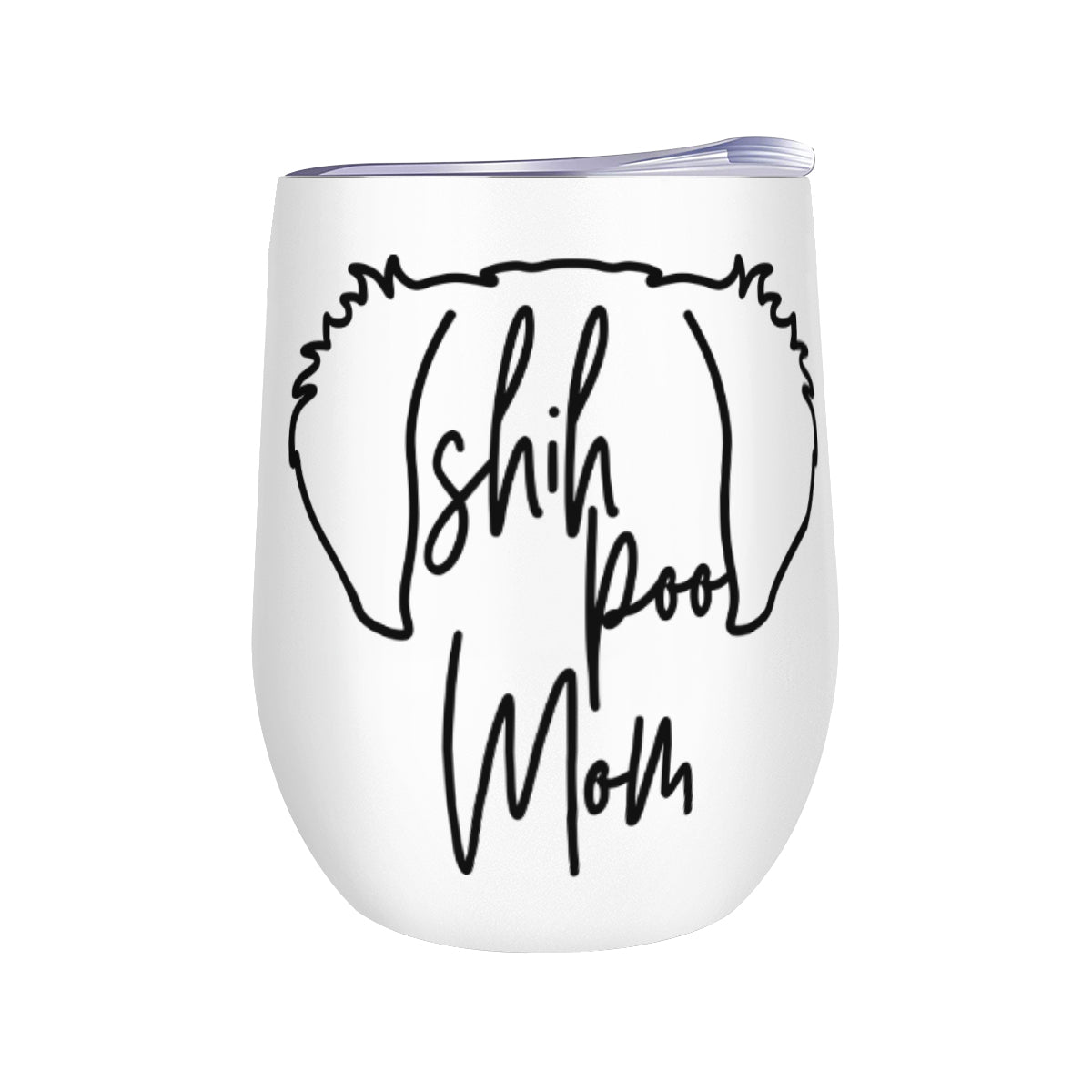 Shih Poo Mom 12oz Tumbler