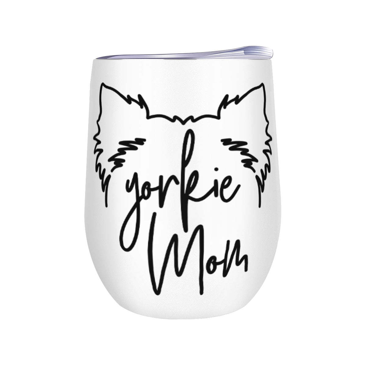 Yorkie Mom 12oz Tumbler