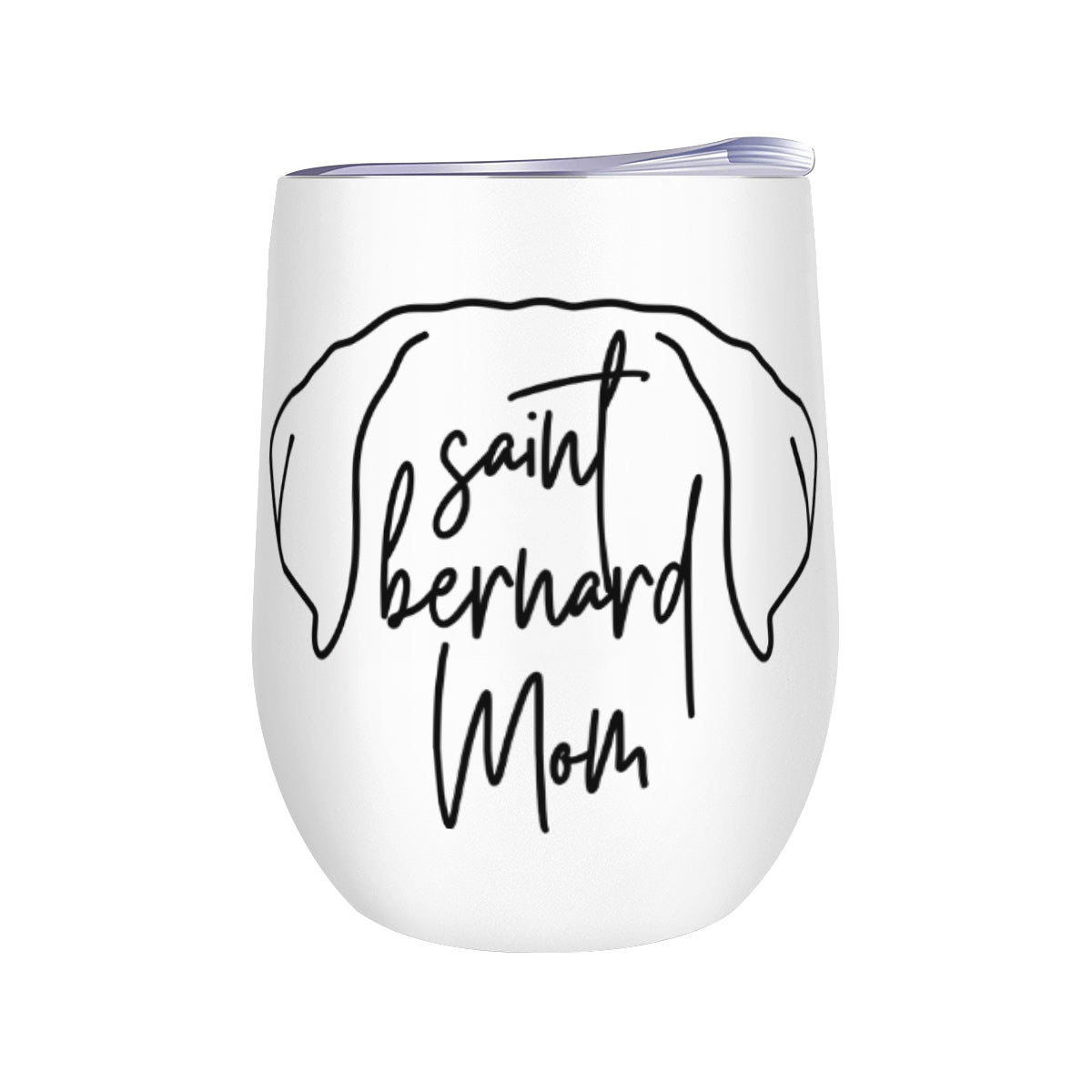 Saint Bernard Mom 12oz Tumbler