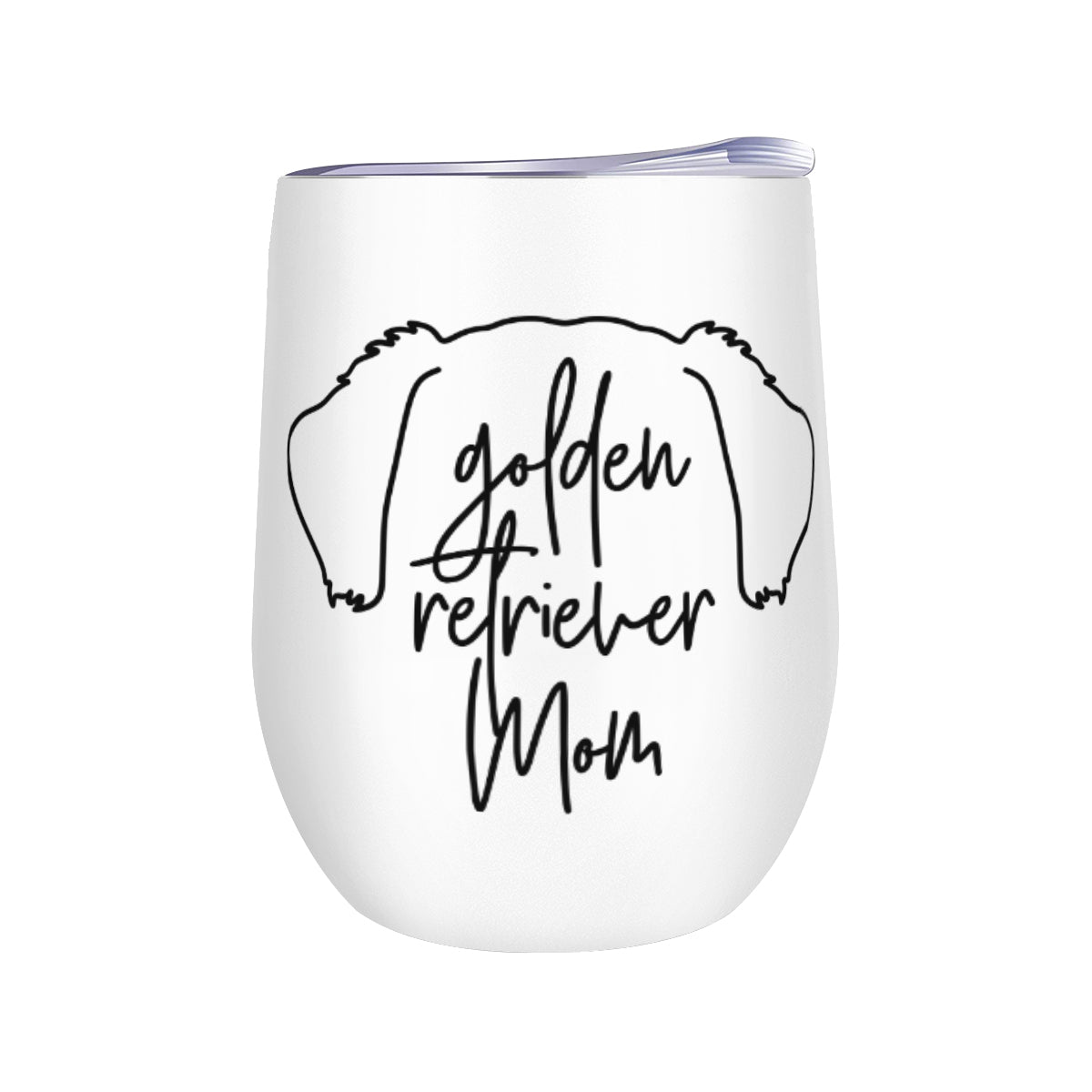 Golden Retriever Mom 12oz Tumbler