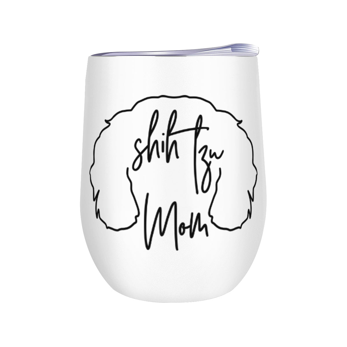 Shih Tzu Mom 12oz Tumbler