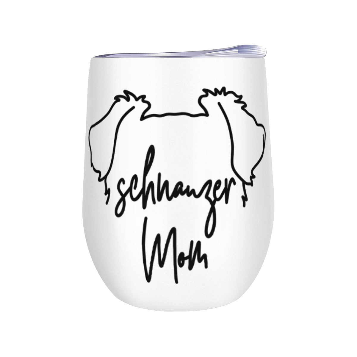 Schnauzer Mom 12oz Tumbler